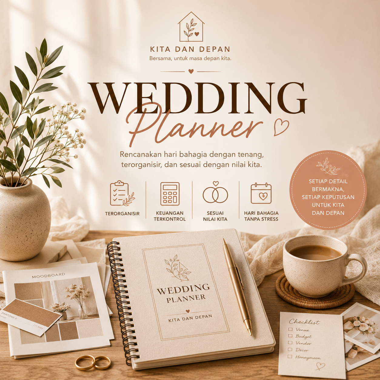 Kita dan Depan Wedding Planner
